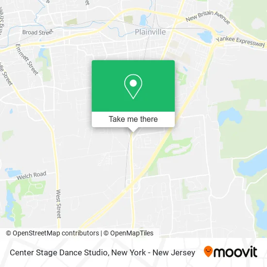 Center Stage Dance Studio map