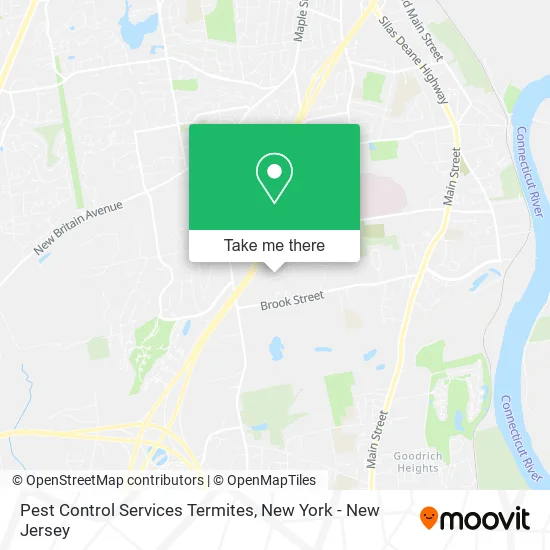 Pest Control Services Termites map