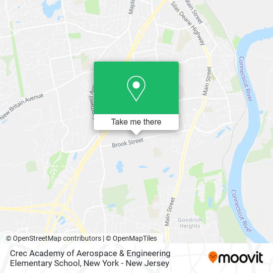Crec Academy of Aerospace & Engineering Elementary School map