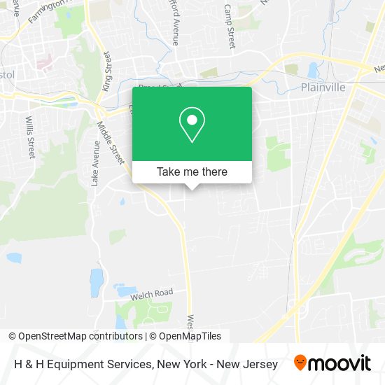 Mapa de H & H Equipment Services