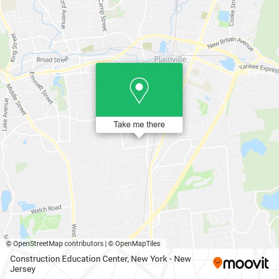 Construction Education Center map