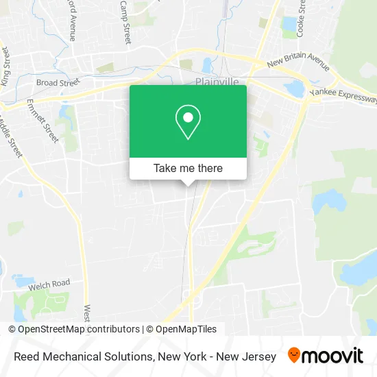 Reed Mechanical Solutions map