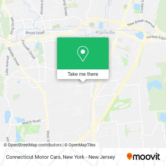 Connecticut Motor Cars map