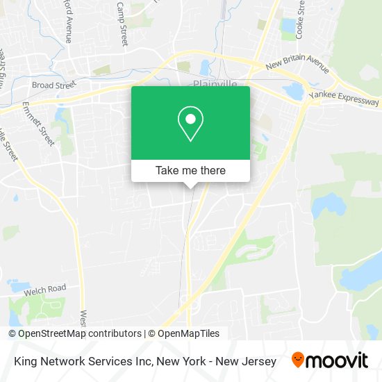 Mapa de King Network Services Inc