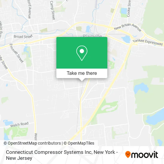Connecticut Compressor Systems Inc map