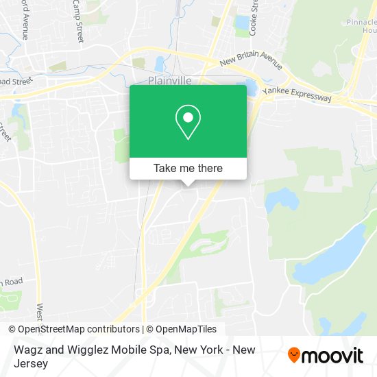 Wagz and Wigglez Mobile Spa map