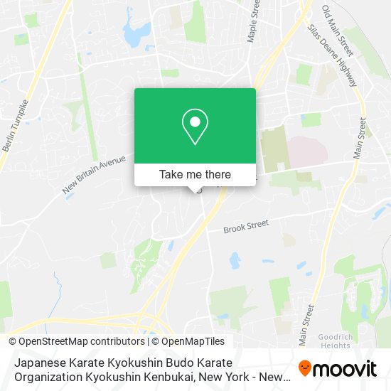 Mapa de Japanese Karate Kyokushin Budo Karate Organization Kyokushin Kenbukai