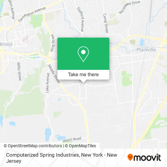 Computerized Spring Industries map