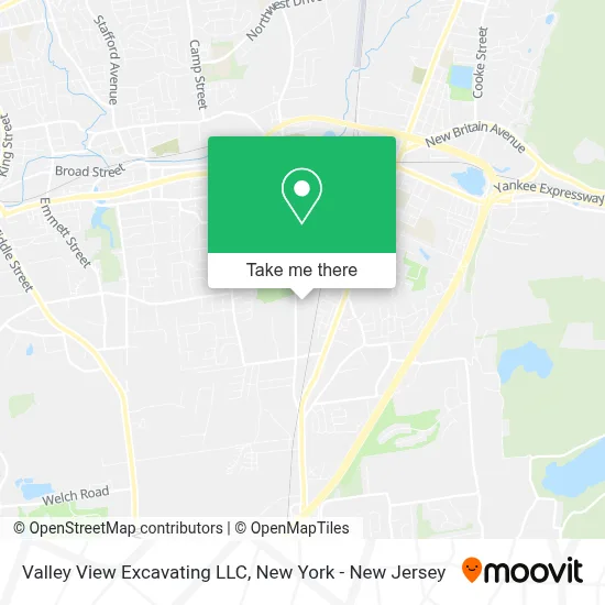 Valley View Excavating LLC map