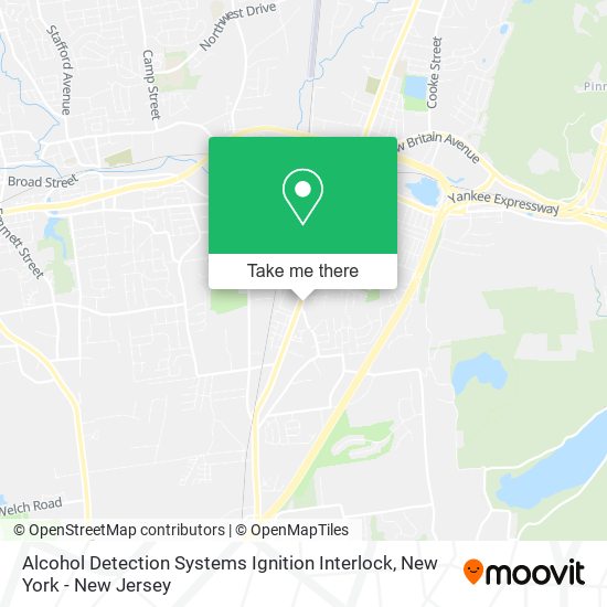 Mapa de Alcohol Detection Systems Ignition Interlock