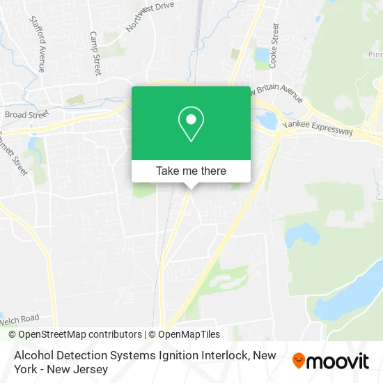 Alcohol Detection Systems Ignition Interlock map