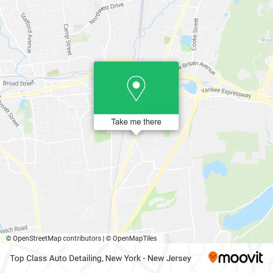 Top Class Auto Detailing map