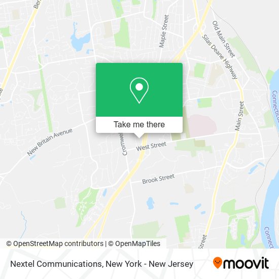 Mapa de Nextel Communications
