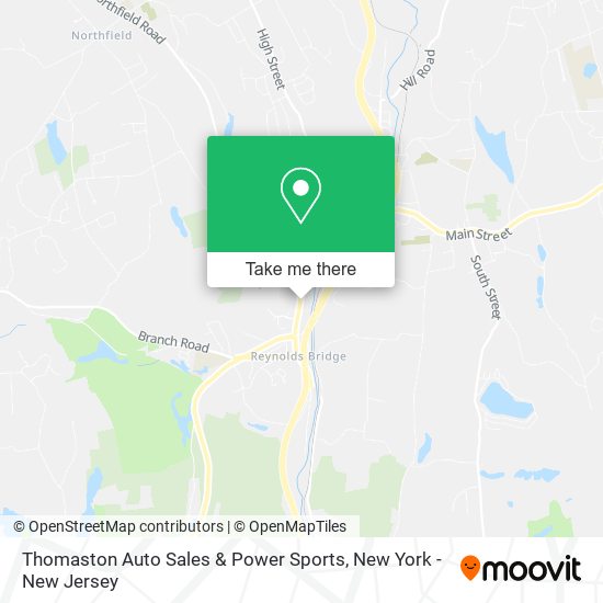 Thomaston Auto Sales & Power Sports map