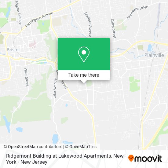 Ridgemont Building at Lakewood Apartments map