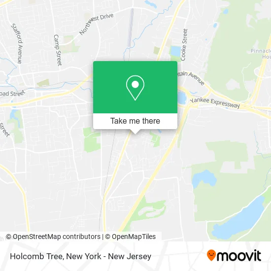 Mapa de Holcomb Tree