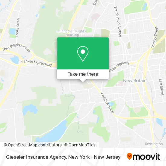 Gieseler Insurance Agency map