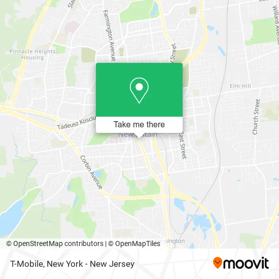 T-Mobile map