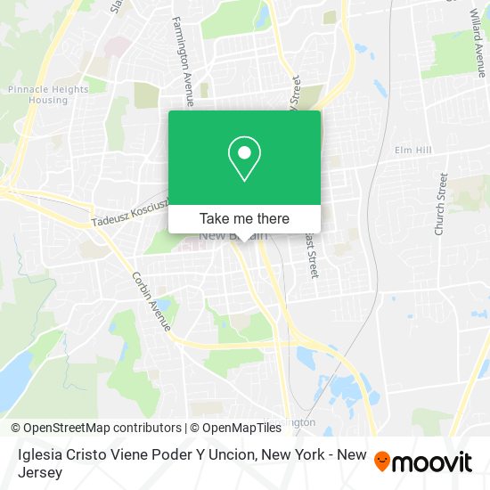 Iglesia Cristo Viene Poder Y Uncion map