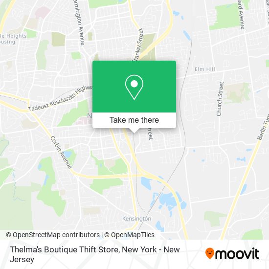 Mapa de Thelma's Boutique Thift Store