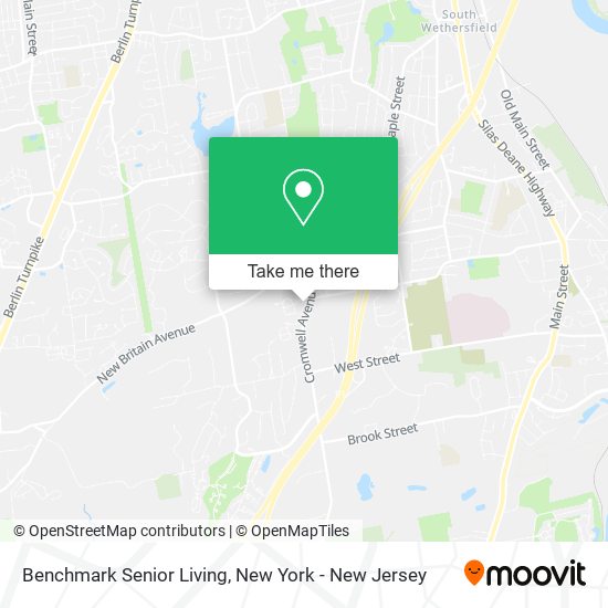 Benchmark Senior Living map