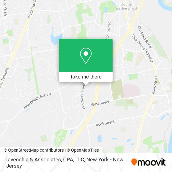 Mapa de Iavecchia & Associates, CPA, LLC