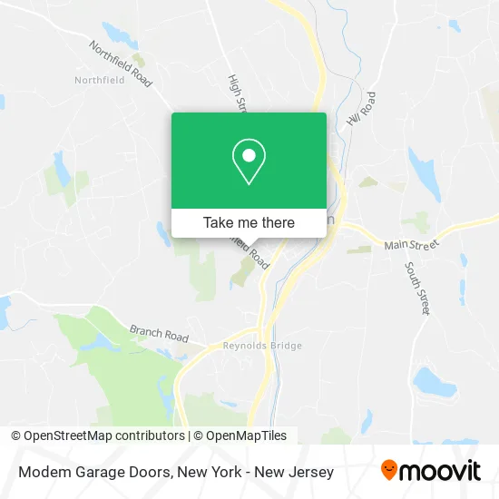 Modem Garage Doors map