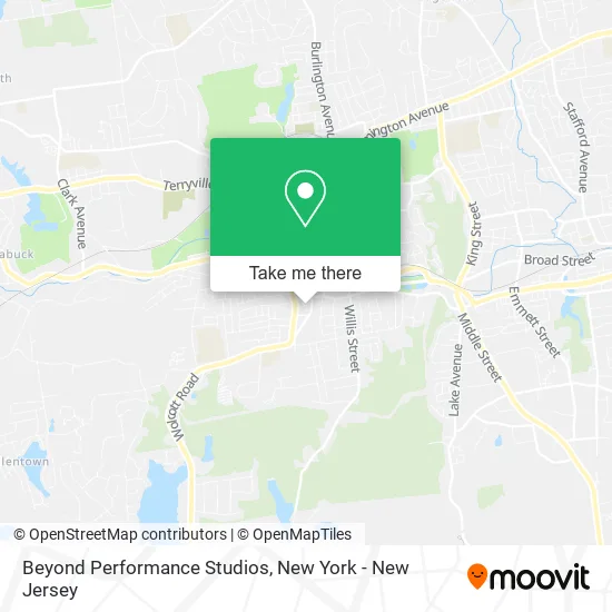 Beyond Performance Studios map