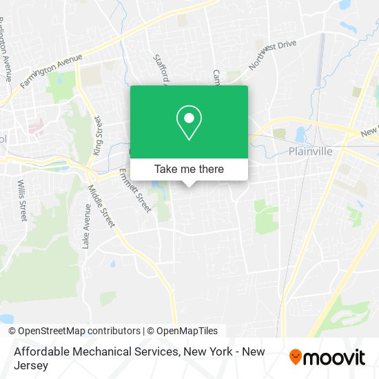 Mapa de Affordable Mechanical Services