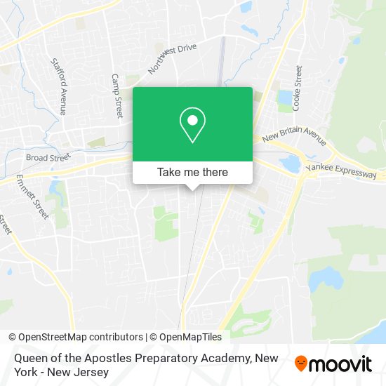 Mapa de Queen of the Apostles Preparatory Academy