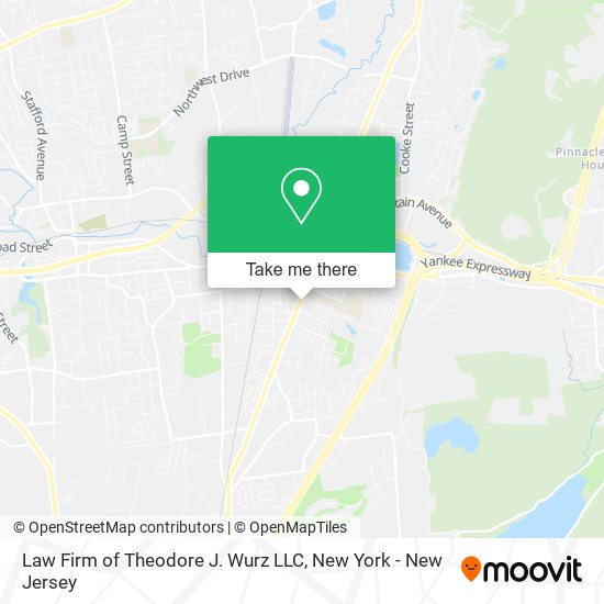 Mapa de Law Firm of Theodore J. Wurz LLC