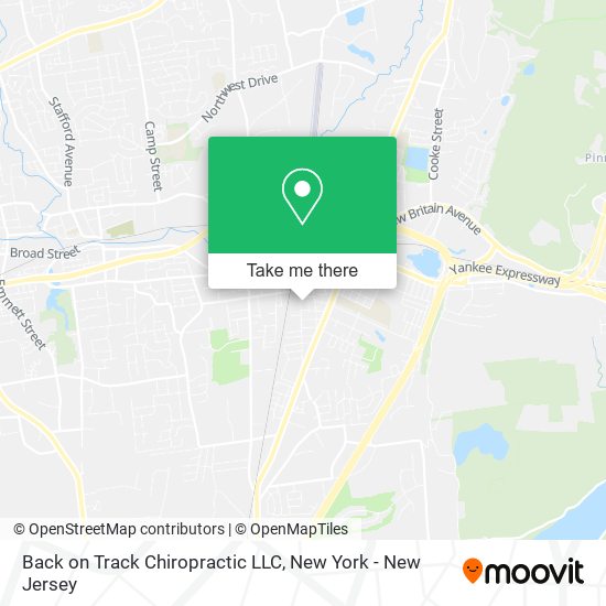 Mapa de Back on Track Chiropractic LLC