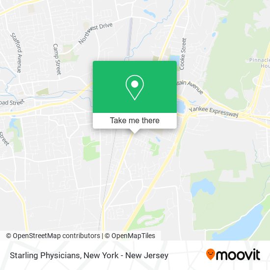 Starling Physicians map