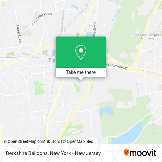 Mapa de Berkshire Balloons