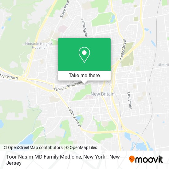 Toor Nasim MD Family Medicine map