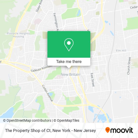 Mapa de The Property Shop of Ct
