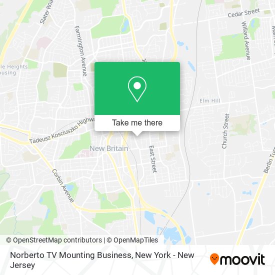 Norberto TV Mounting Business map