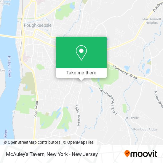 Mapa de McAuley's Tavern