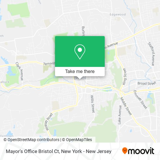 Mayor's Office Bristol Ct map