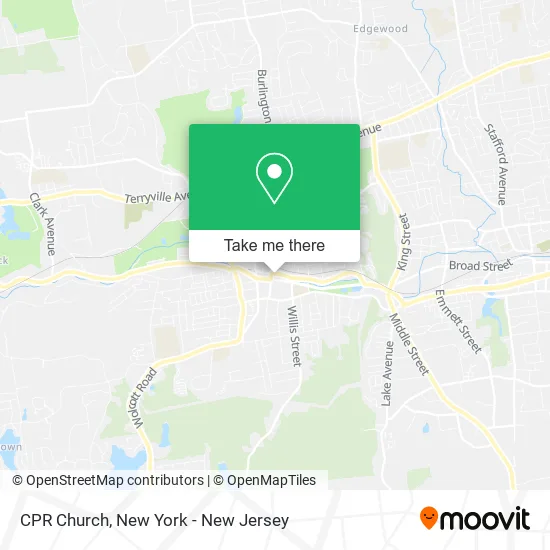 CPR Church map
