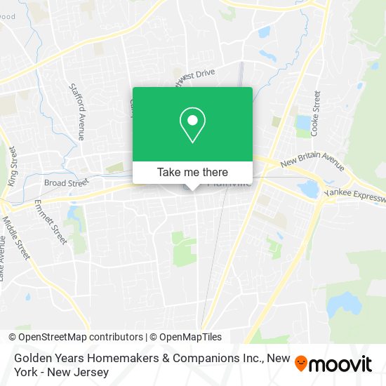 Golden Years Homemakers & Companions Inc. map