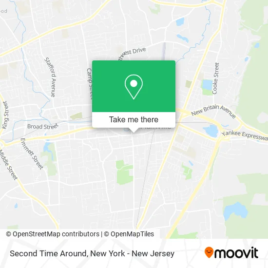 Second Time Around map