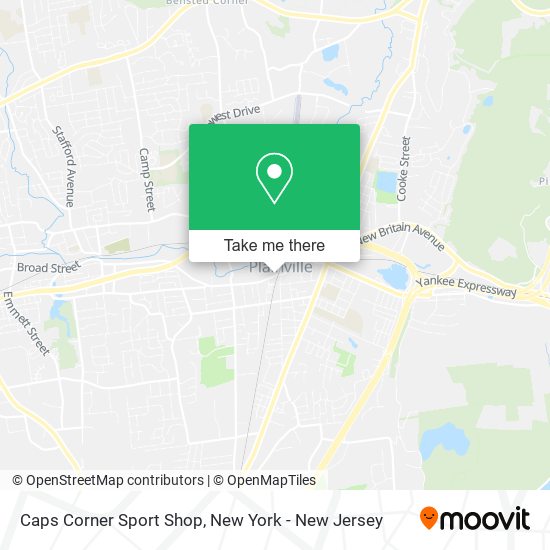 Caps Corner Sport Shop map