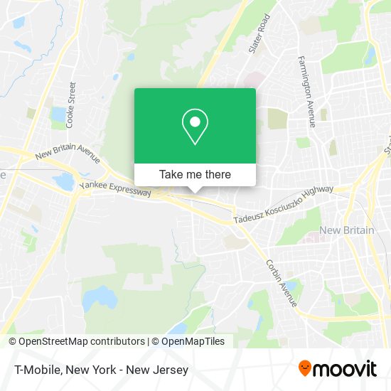 T-Mobile map