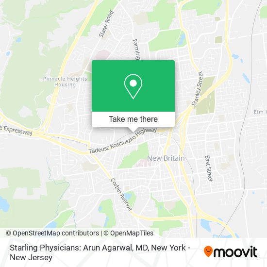 Mapa de Starling Physicians: Arun Agarwal, MD