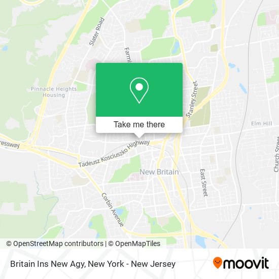 Mapa de Britain Ins New Agy