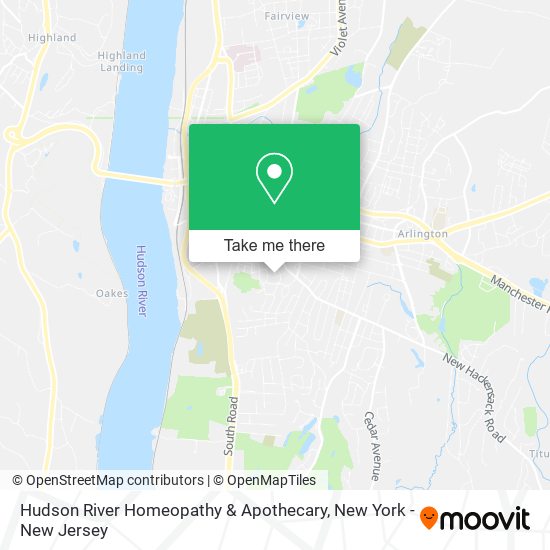 Hudson River Homeopathy & Apothecary map