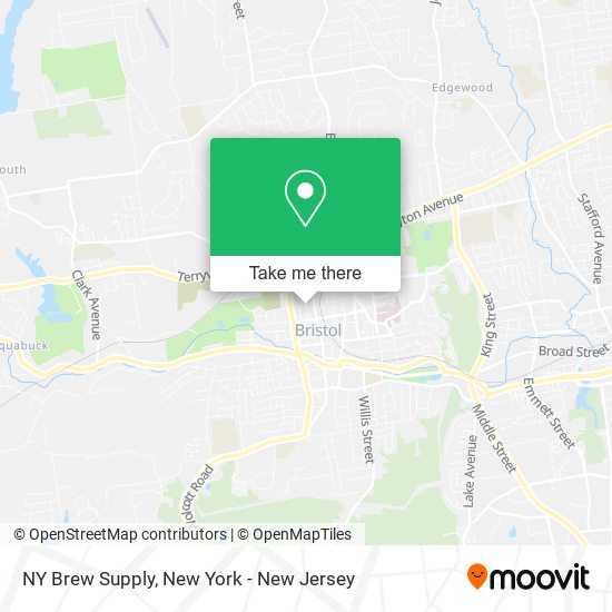 Mapa de NY Brew Supply