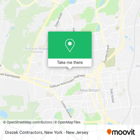 Mapa de Drezek Contractors
