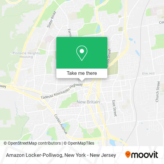 Amazon Locker-Polliwog map